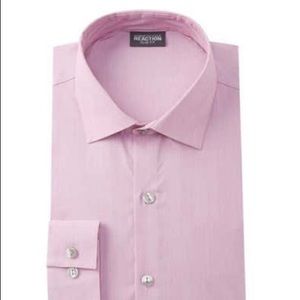 Kenneth Cole Reaction Solid Slim Fit Dress Shirt